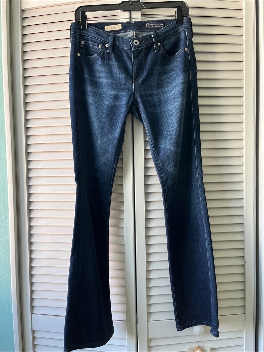 EUC AG the Angelina size 27R Women's Dark Blue jeans, worn 3-4 times only